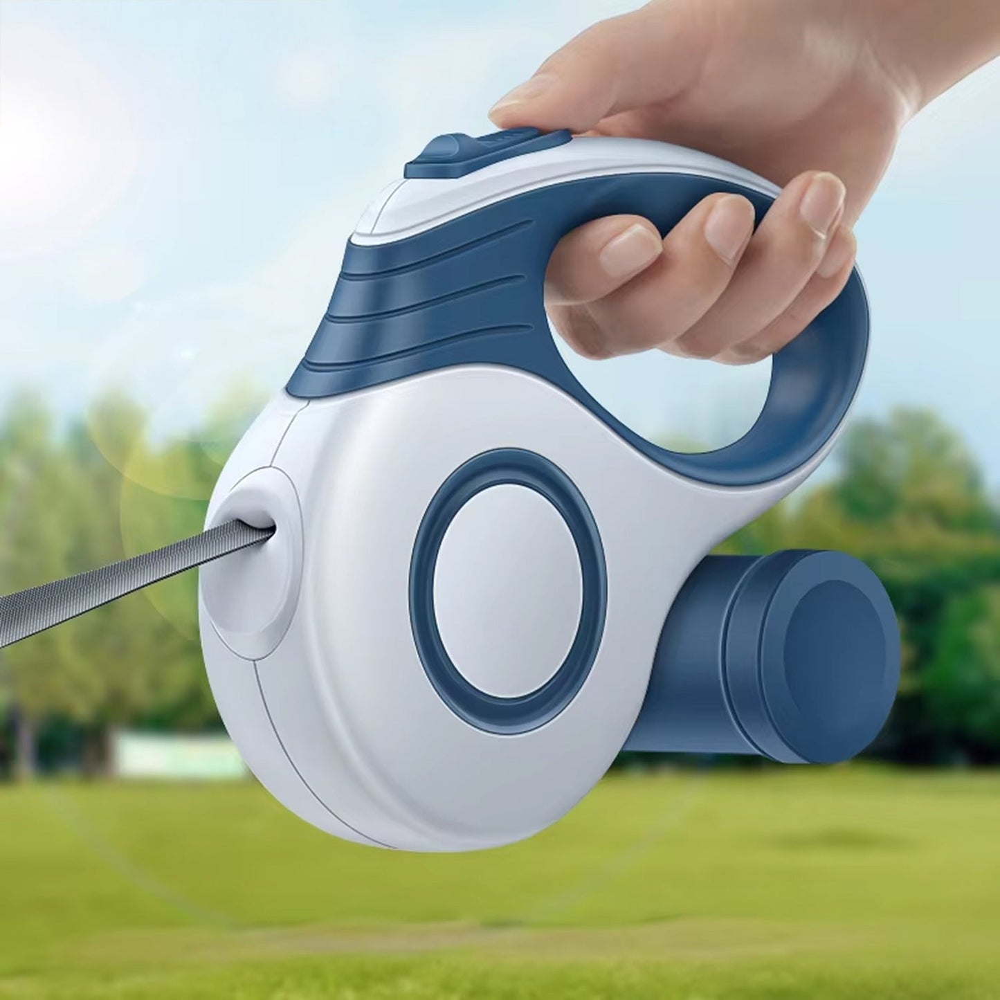 Retractable Dog Leash with 360° Tangle-Free Design - 3M/5M Length