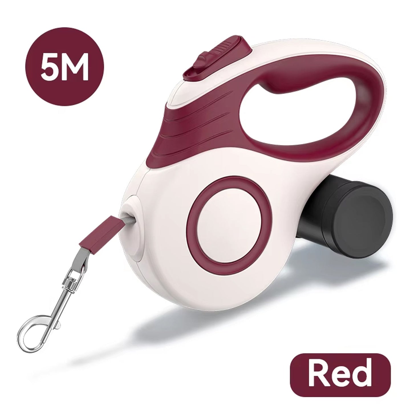 Retractable Dog Leash with 360° Tangle-Free Design - 3M/5M Length
