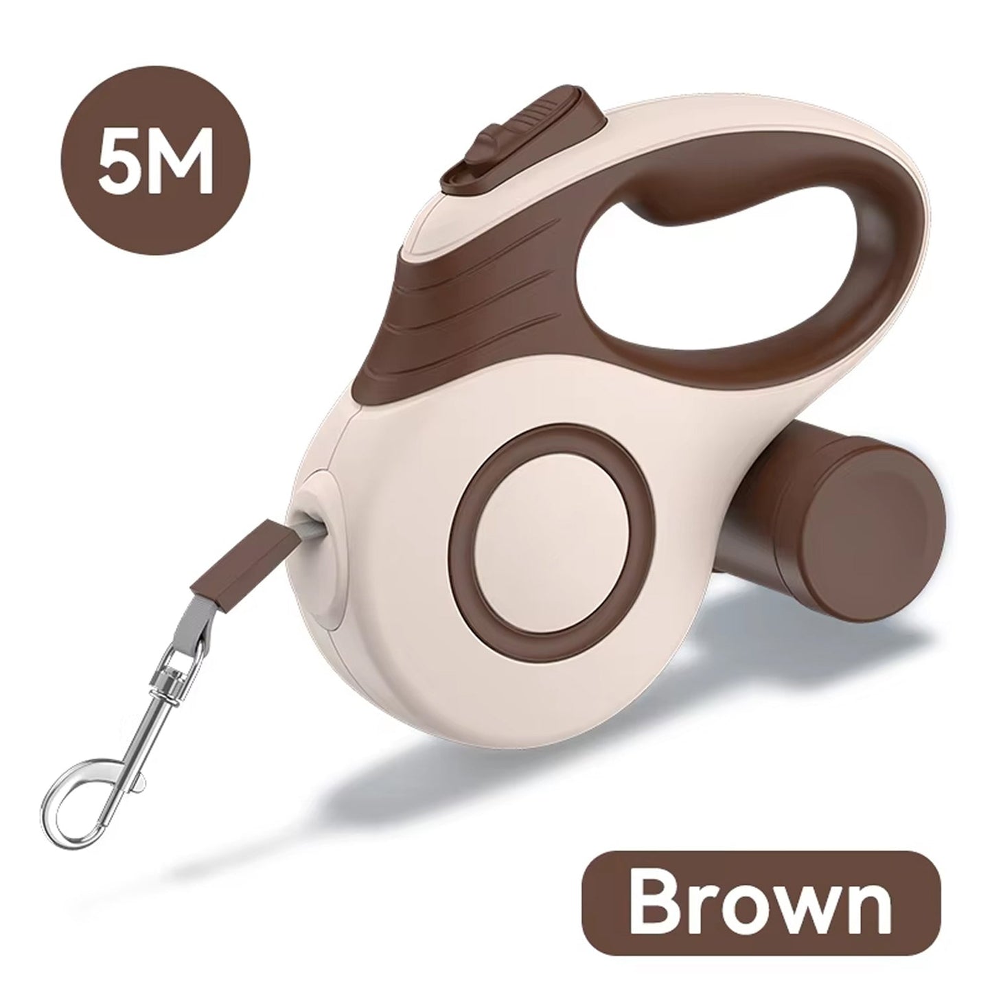 Retractable Dog Leash with 360° Tangle-Free Design - 3M/5M Length