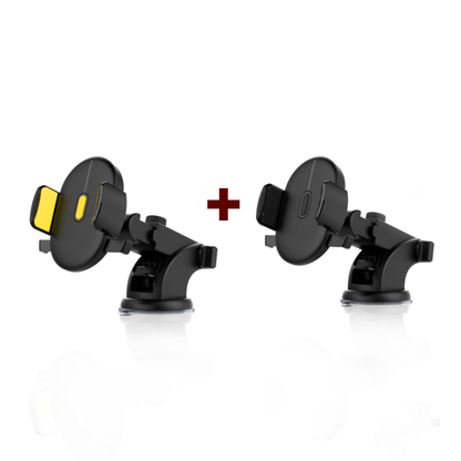 Smart Car Phone Holder with Adjustable Arm and Suction Base