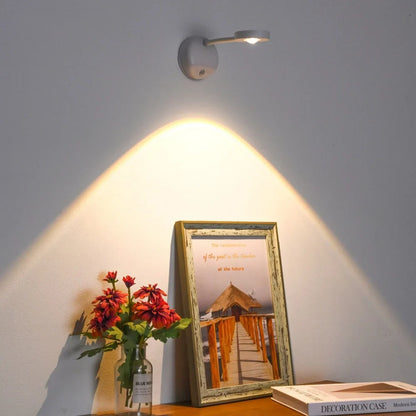 360° Rotating LED Spotlight with Motion Sensor – Sleek Design