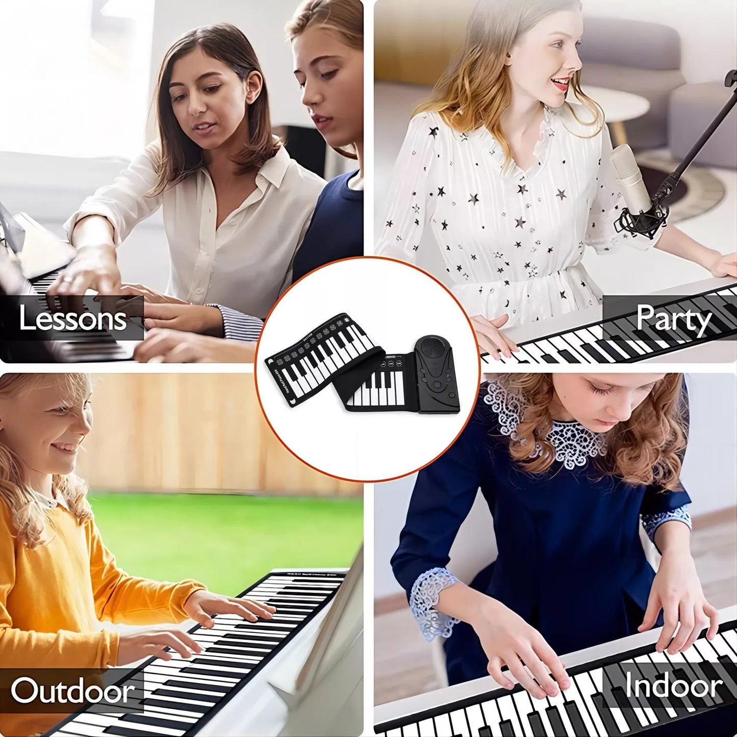 Portable Melody Piano | Ideal Gift for Music Lovers