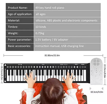 Portable Melody Piano | Ideal Gift for Music Lovers