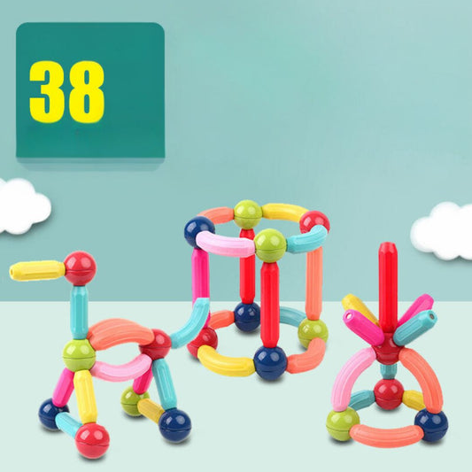 Creative Magnetic Building Blocks Playset