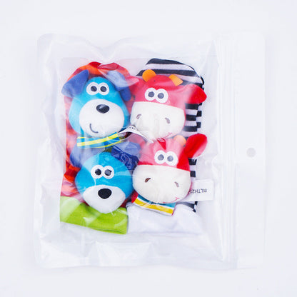 Sensory Plush Baby Socks and Bracelet