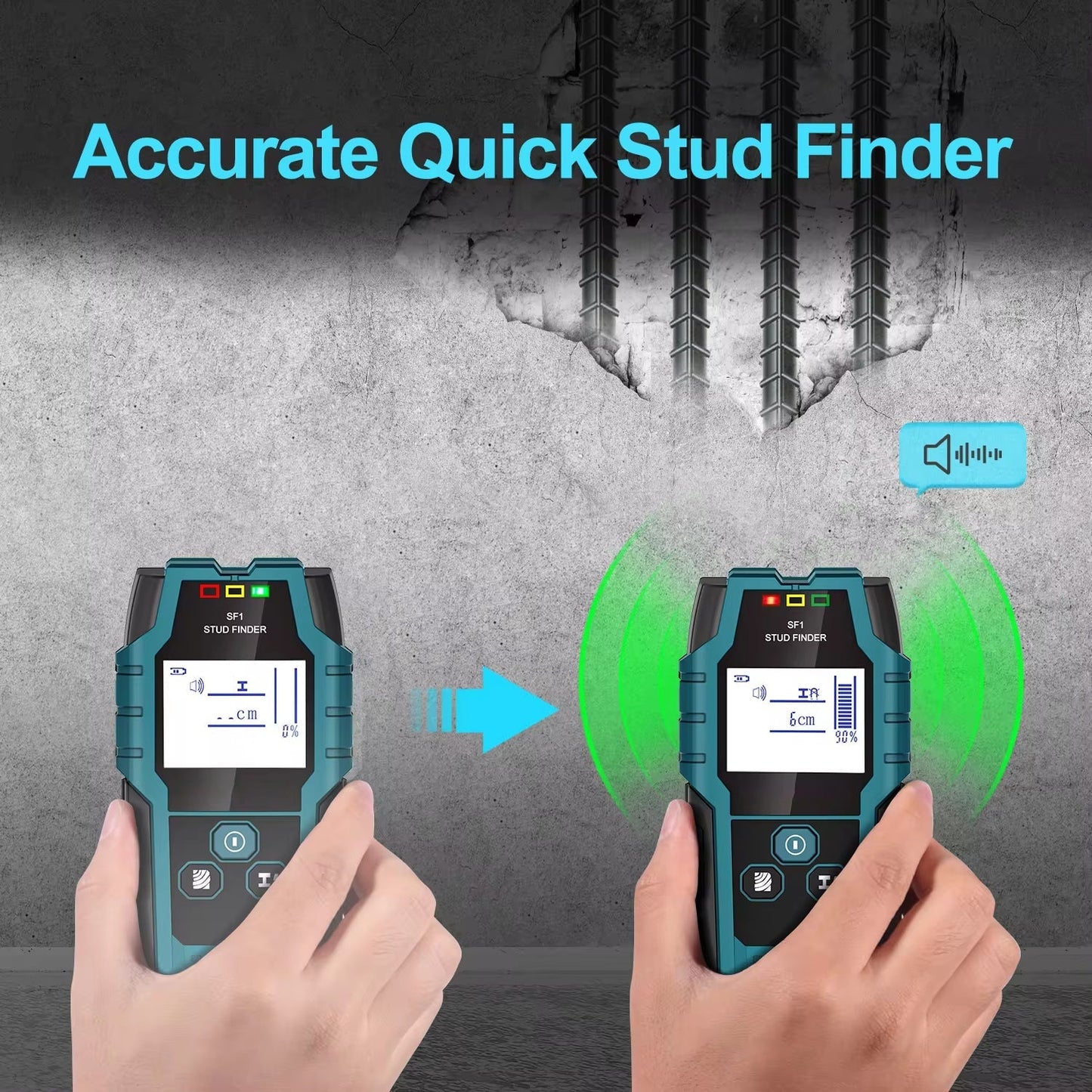 Stud Locator Tool for Wall Detection