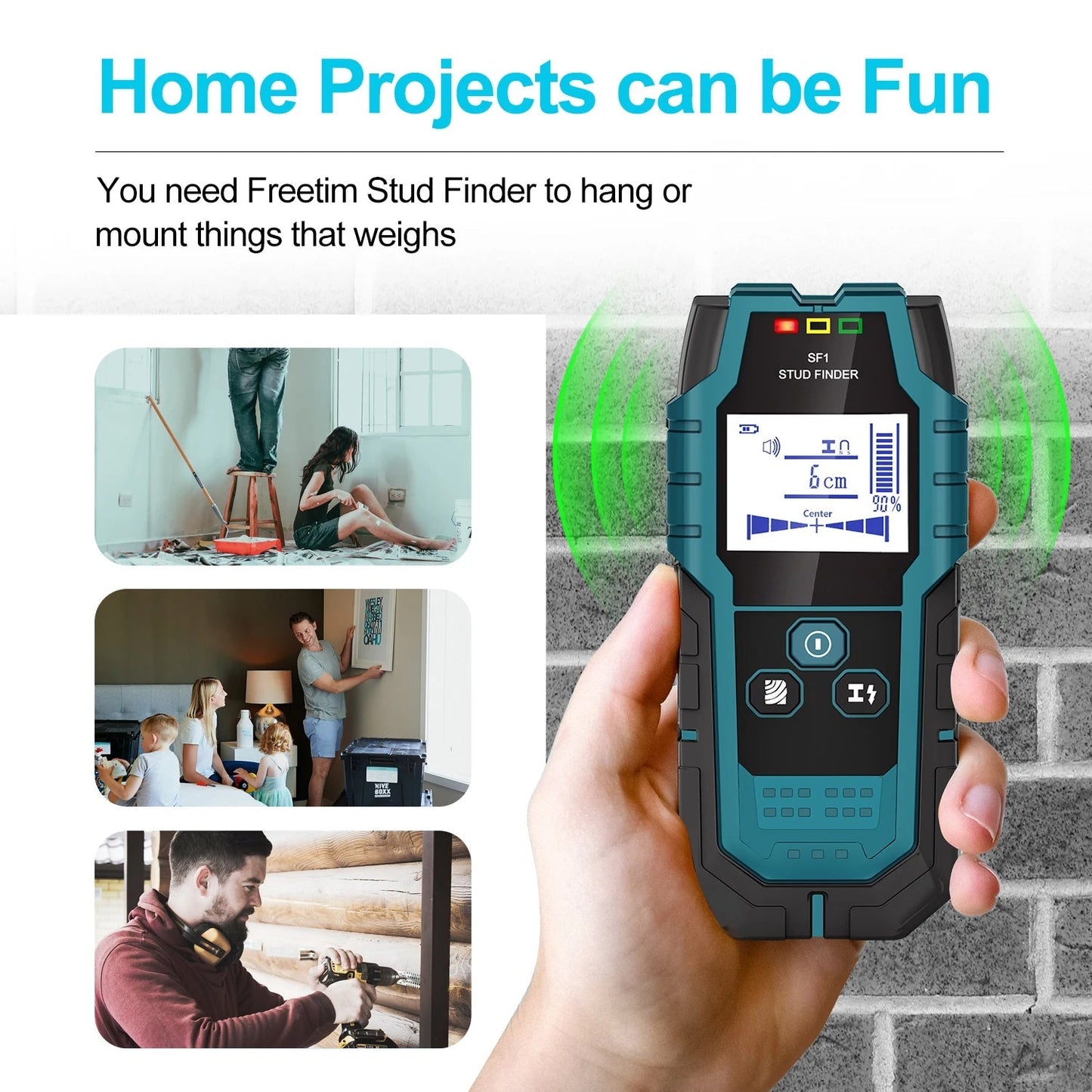 Stud Locator Tool for Wall Detection