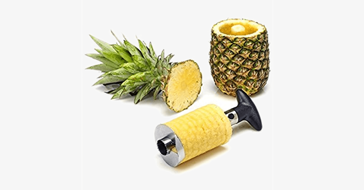 Stainless Steel Pineapple Slicer - Essential Kitchen Tool