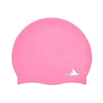 Waterproof Silicone Swim Cap for Long Hair - Unisex Adult Size Large