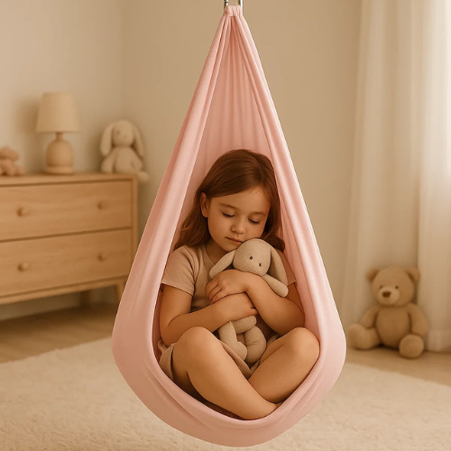 Children's Cotton Sensory Therapy Swing for Relaxation