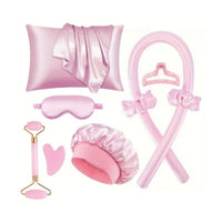 9 Pcs Set Pink