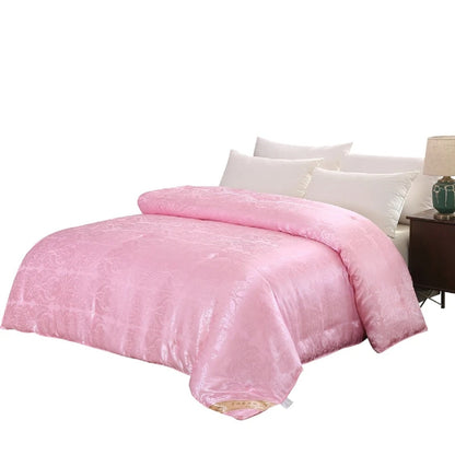 Luxury Silk Duvet Blanket – Natural Mulberry Comforter Quilt