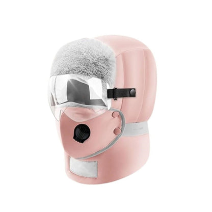 Full Face Balaclava Ski Cap with Glasses Mask - Thermal Insulation