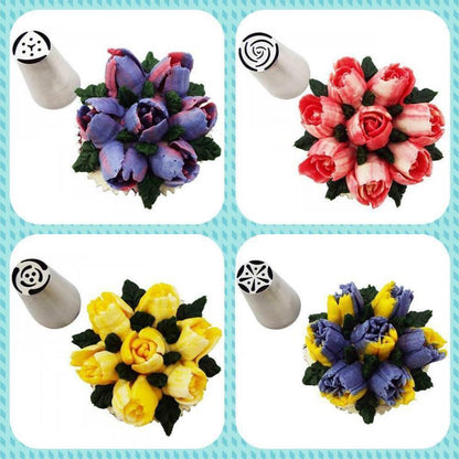 Deluxe 13-Piece Baking Decorating Tip Set