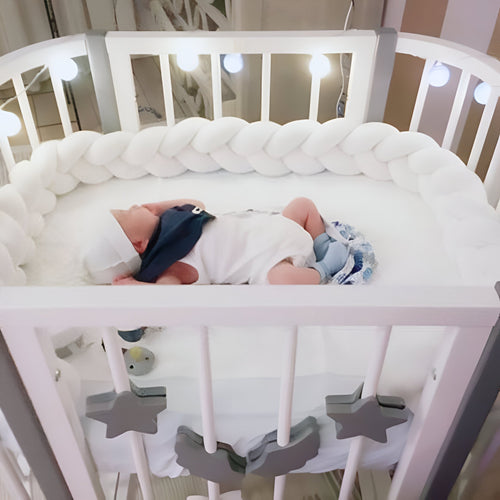 CozyGuard Baby Crib Bumper – Soft & Safe Protection