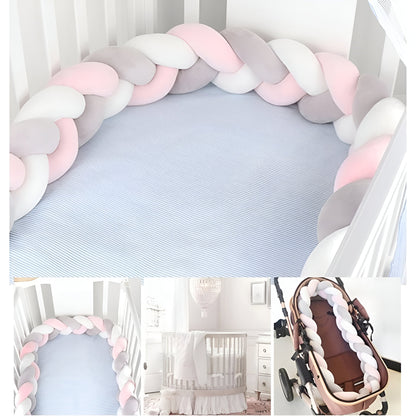 CozyGuard Baby Crib Bumper – Soft & Safe Protection