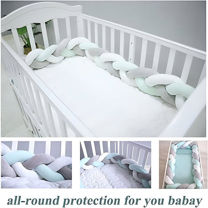 CozyGuard Baby Crib Bumper – Soft & Safe Protection