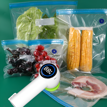 Portable Vacuum Sealing Machine for Jars and Stock with USB