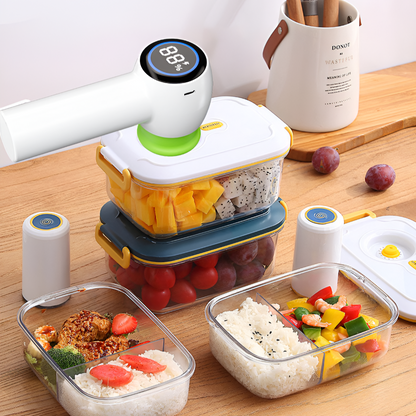 Portable Vacuum Sealing Machine for Jars and Stock with USB