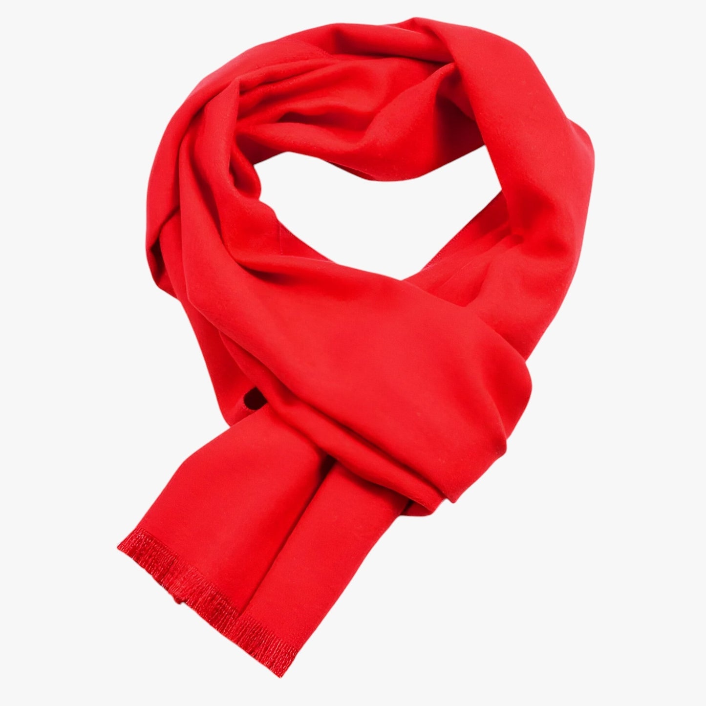 Solid Color Cashmere Scarf for Women – Warm and Elegant Accessory