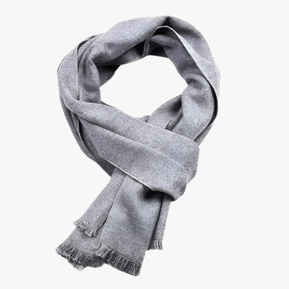 Solid Color Cashmere Scarf for Women – Warm and Elegant Accessory