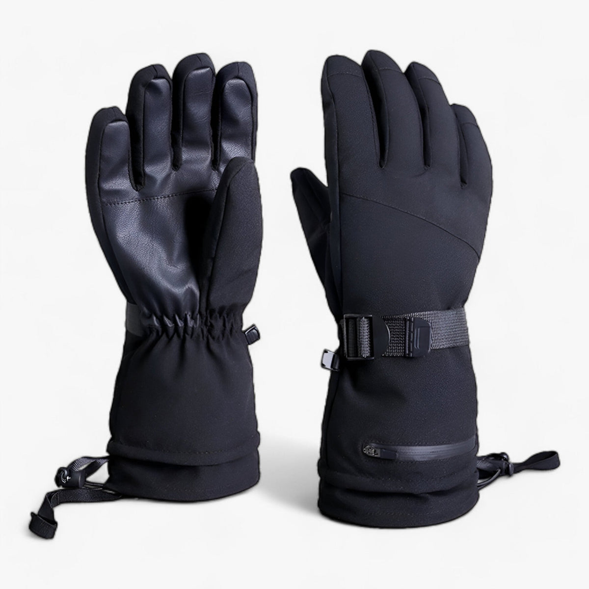 Heated Ski Gloves with Waterproof Protection
