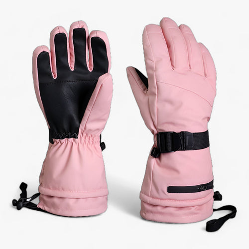 Heated Ski Gloves with Waterproof Protection