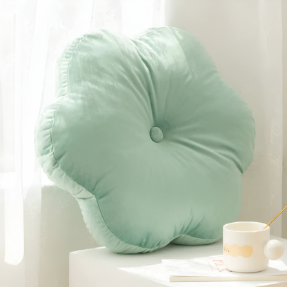 Cozy Floral Velvet Cushion for Vibrant Home Décor