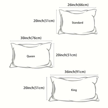Cooling Supportive Bed Pillow - Soft Down Alternative for All Sleep Positions