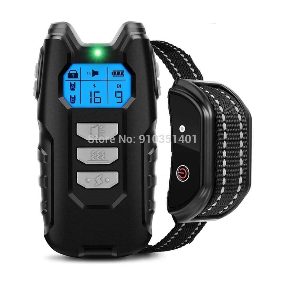 Rechargeable Waterproof Remote Dog Training Collar with Shock and Vibration for All Sizes