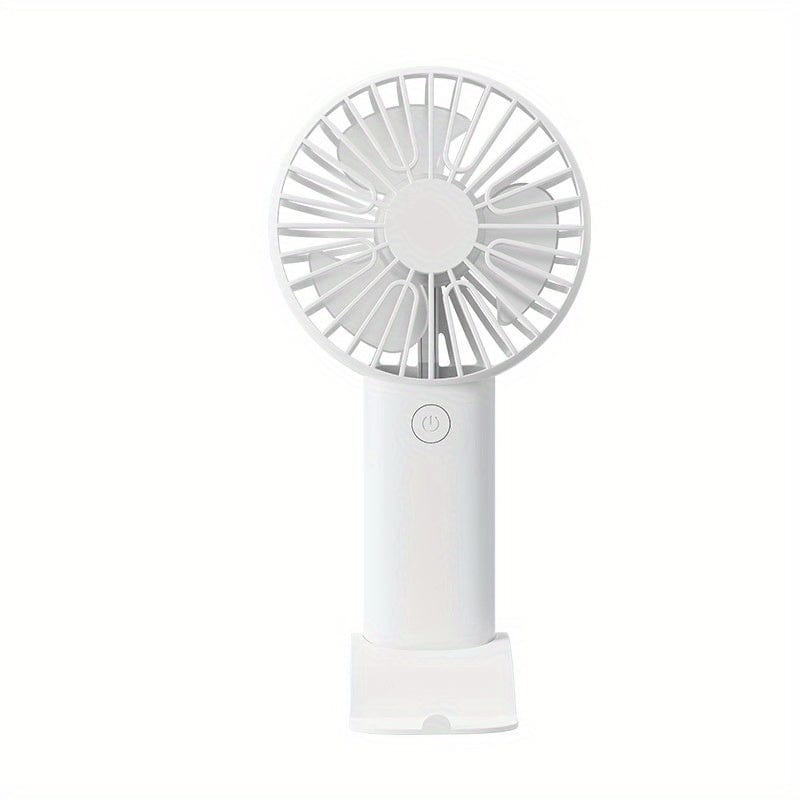 Portable Mini Handheld Fan - USB Rechargeable Electric for Home, Office, Travel - Quiet Cooling Device