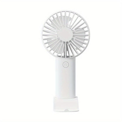 Portable Mini Handheld Fan - USB Rechargeable Electric for Home, Office, Travel - Quiet Cooling Device