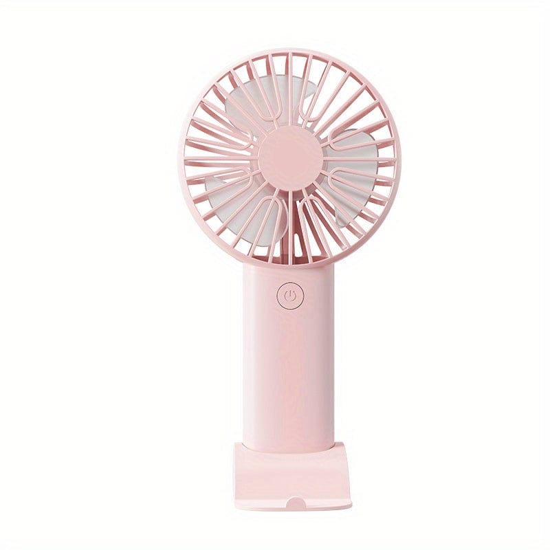 Portable Mini Handheld Fan - USB Rechargeable Electric for Home, Office, Travel - Quiet Cooling Device