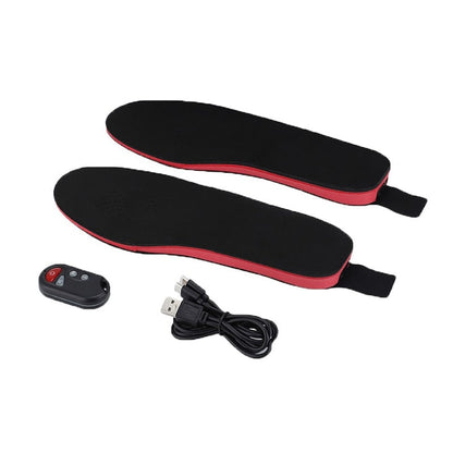 Customizable Heated Insoles with Remote for Ultimate Comfort