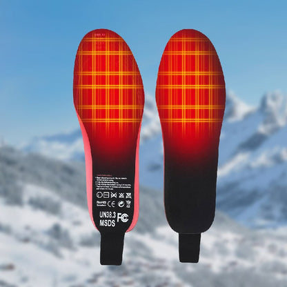 Customizable Heated Insoles with Remote for Ultimate Comfort
