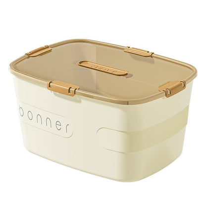 Versatile 27-Gallon Storage Container with Secure Lid