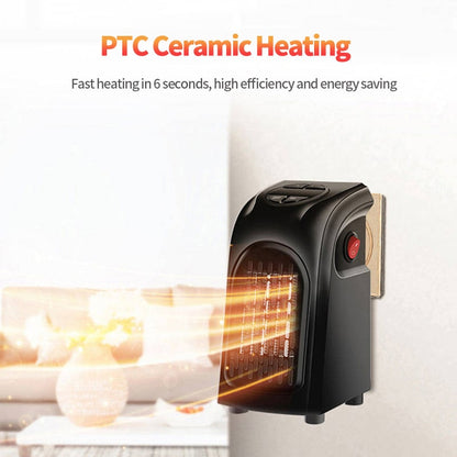 Compact Electric Heater with Digital Control for Fast Warmth