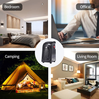 Compact Electric Heater with Digital Control for Fast Warmth