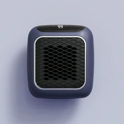 Compact Wall-Mounted Heater with LED Thermostat Control