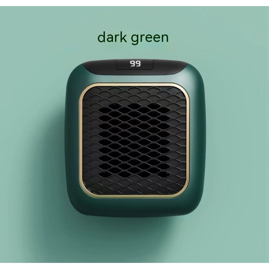 Compact Wall-Mounted Heater with LED Thermostat Control