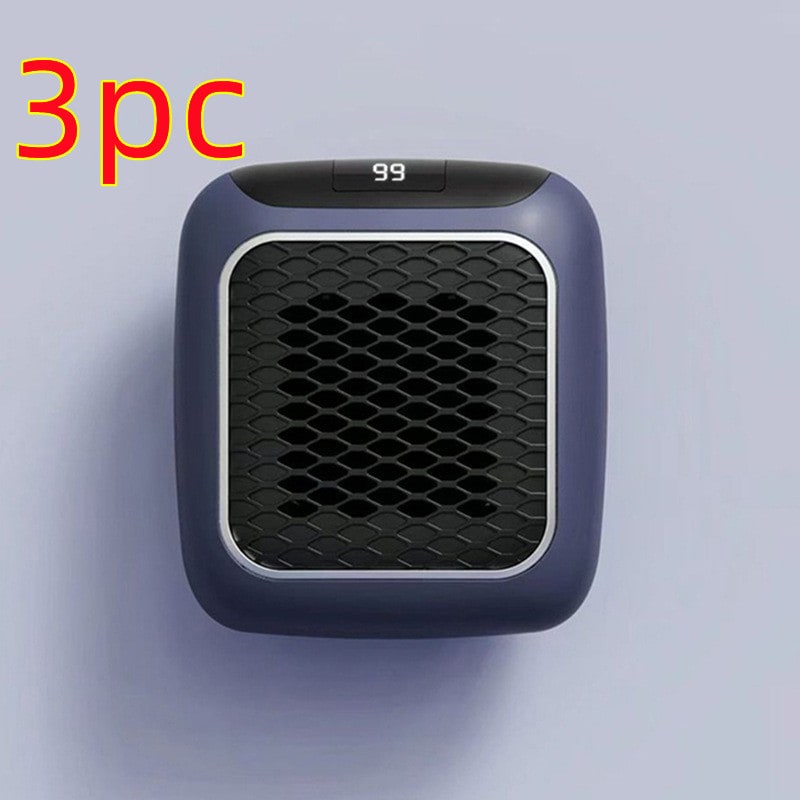 Compact Wall-Mounted Heater with LED Thermostat Control