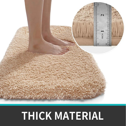 Non-Slip Kitchen and Bath Mat - Absorbent Floor Protector
