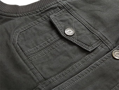 Men's Sleeveless Vintage Multi-Pocket Vest