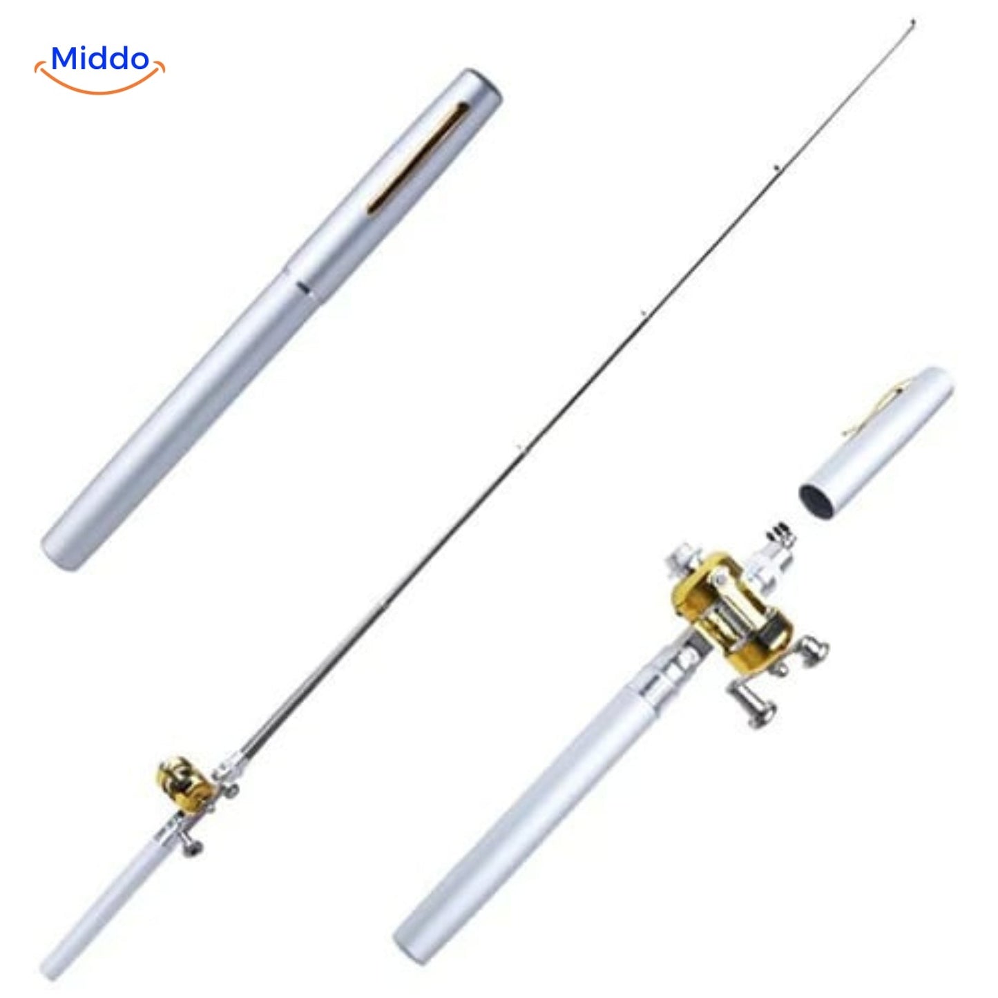 Compact Travel Fishing Rod for Spontaneous Adventures