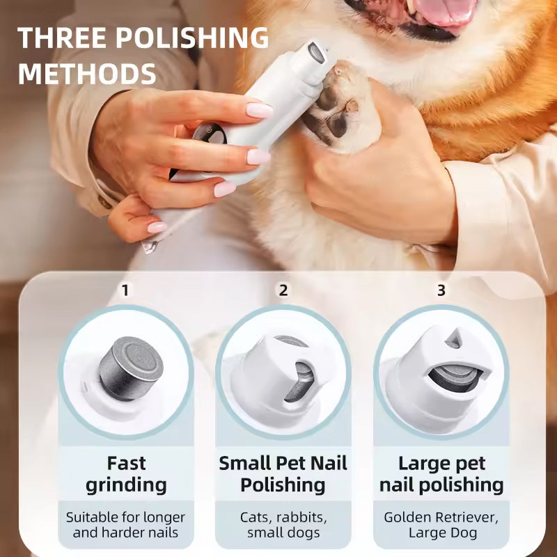 LED Dog Paw Trimmer and Pet Nail Polisher for UK Pets