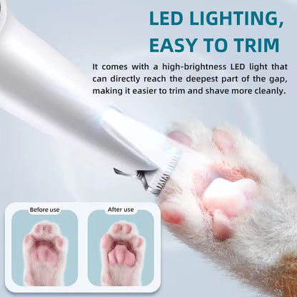 LED Dog Paw Trimmer and Pet Nail Polisher for UK Pets