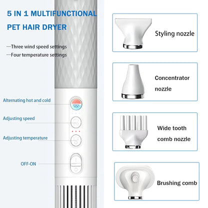 Portable Pet Grooming Dryer for Professional Use