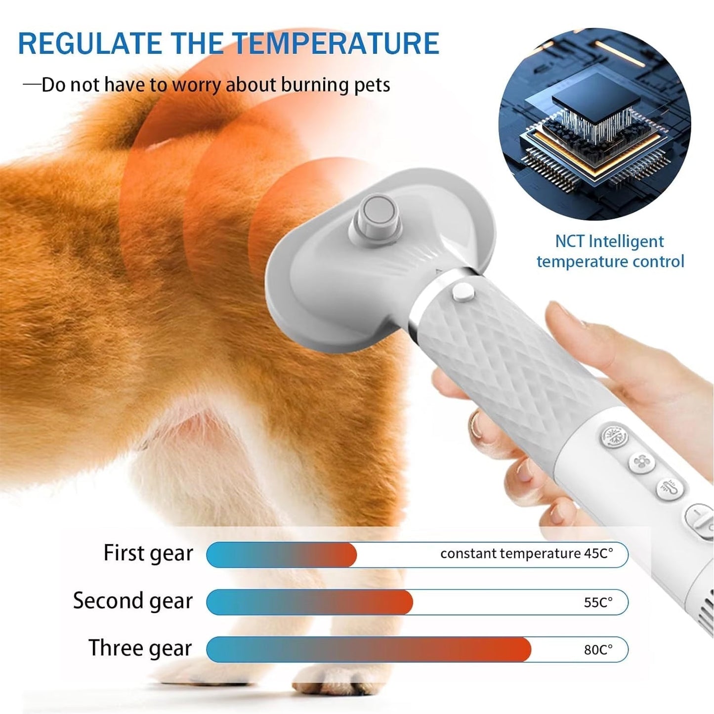 Portable Pet Grooming Dryer for Professional Use
