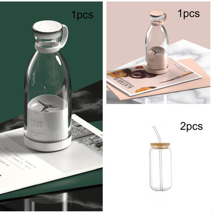 Compact Smoothie Maker with Robust Blades and USB Charging