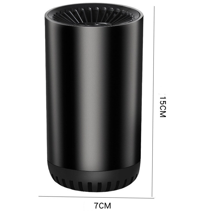 Compact 12V Car Climate Control Heater and Fan